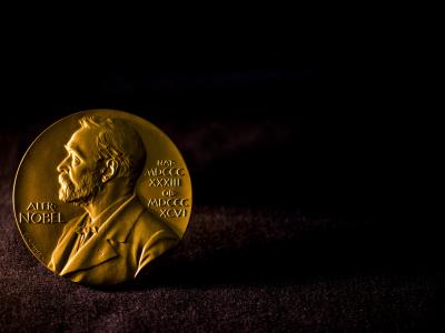 The Nobel Prize medal. Photo: Alexander Mahmoud 2018 