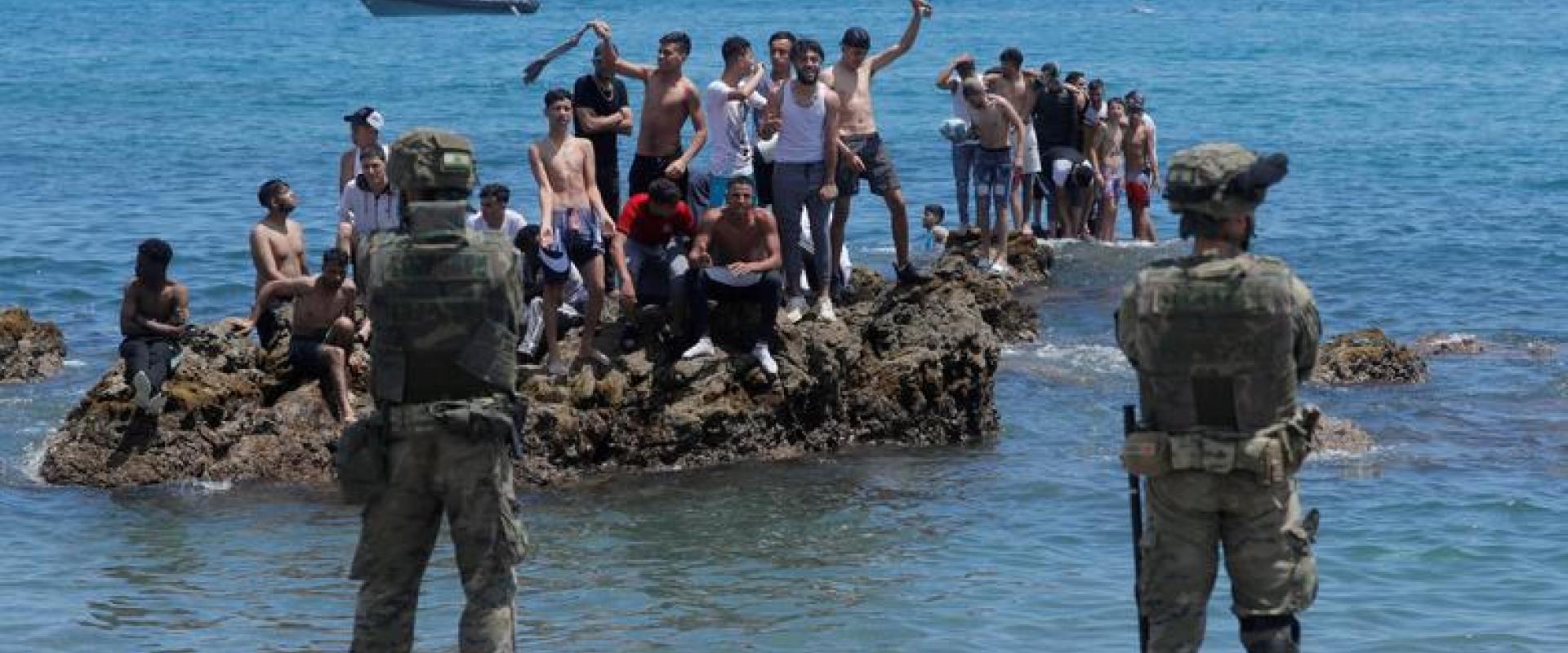 سبتة، الصورة نقلا عن رويترز