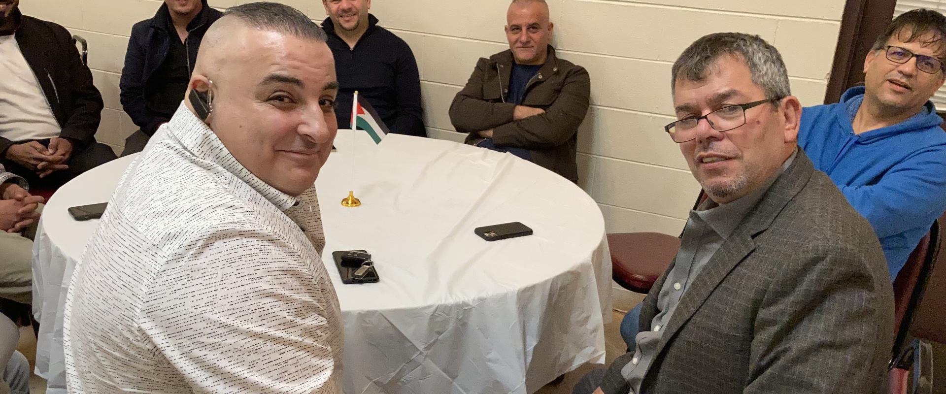 أثناء اجتماع الجمعية الاردنية الامريكية في وسط أوهايو