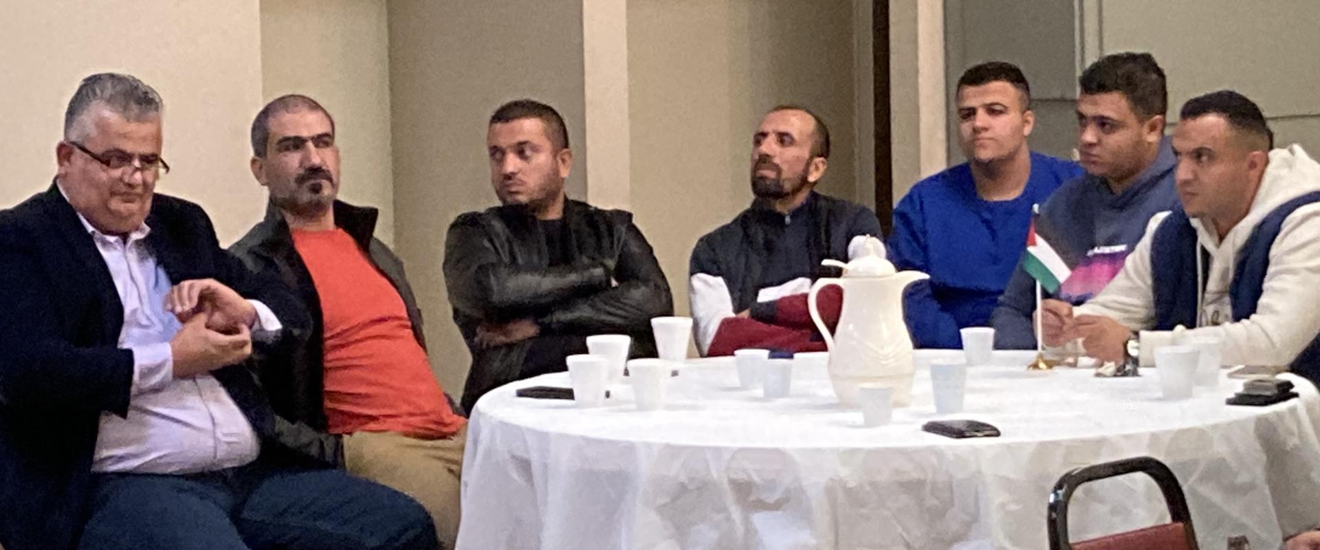 أثناء اجتماع الجمعية الاردنية الامريكية في وسط أوهايو