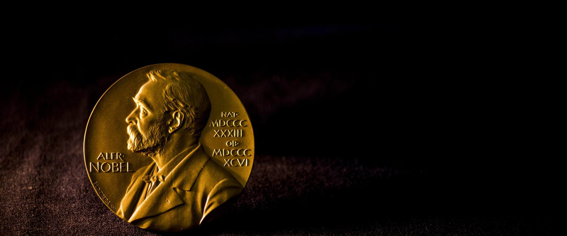 The Nobel Prize medal. Photo: Alexander Mahmoud 2018 