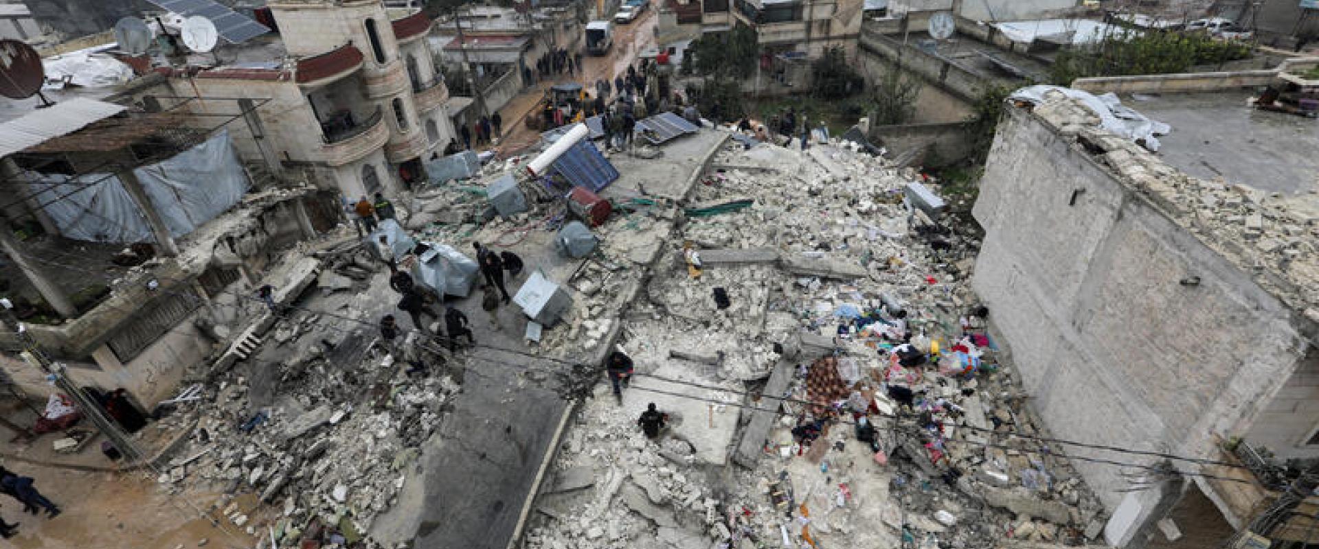 من زلزال تركيا - نقلا عن رويترز