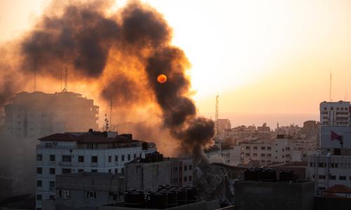 Gaza City, May 12.Credit...Khalil Hamra/Associated Press Gaza City, May 12.Credit...Khalil Hamra/Associated Press